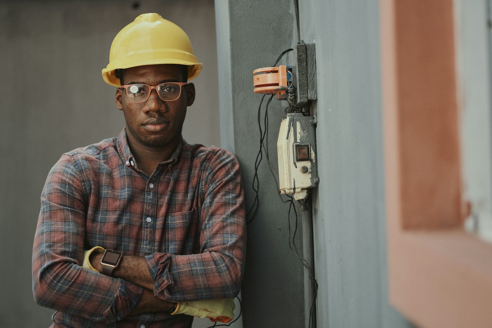 Safety engineer on site